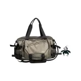 Champagne Oxford Trendy and Cool Travel Bag+Gorilla Pendant