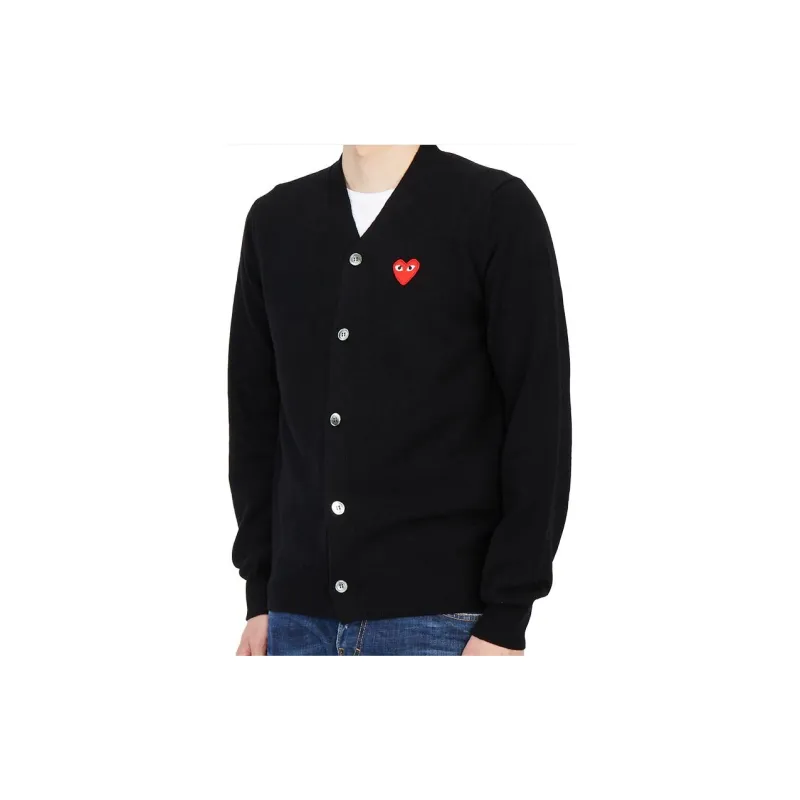 CDG Play Knitwear Men Black-3