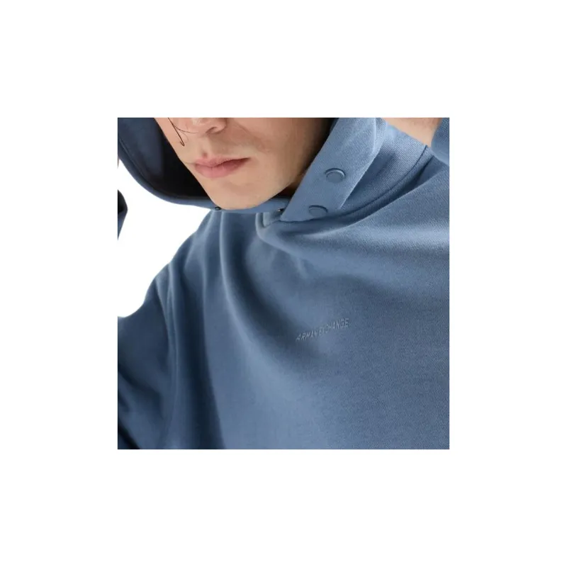 ARMANI EXCHANGEAE FW24 Sweatshirt Unisex Haze Blue-4