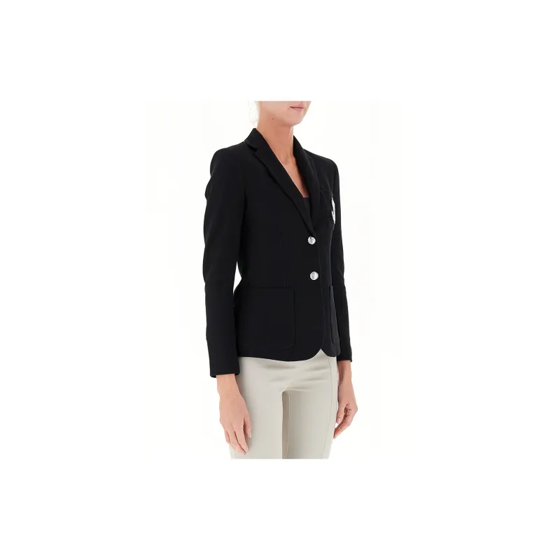 Lauren Ralph Lauren Embroidered logo Single breasted Blazer-4