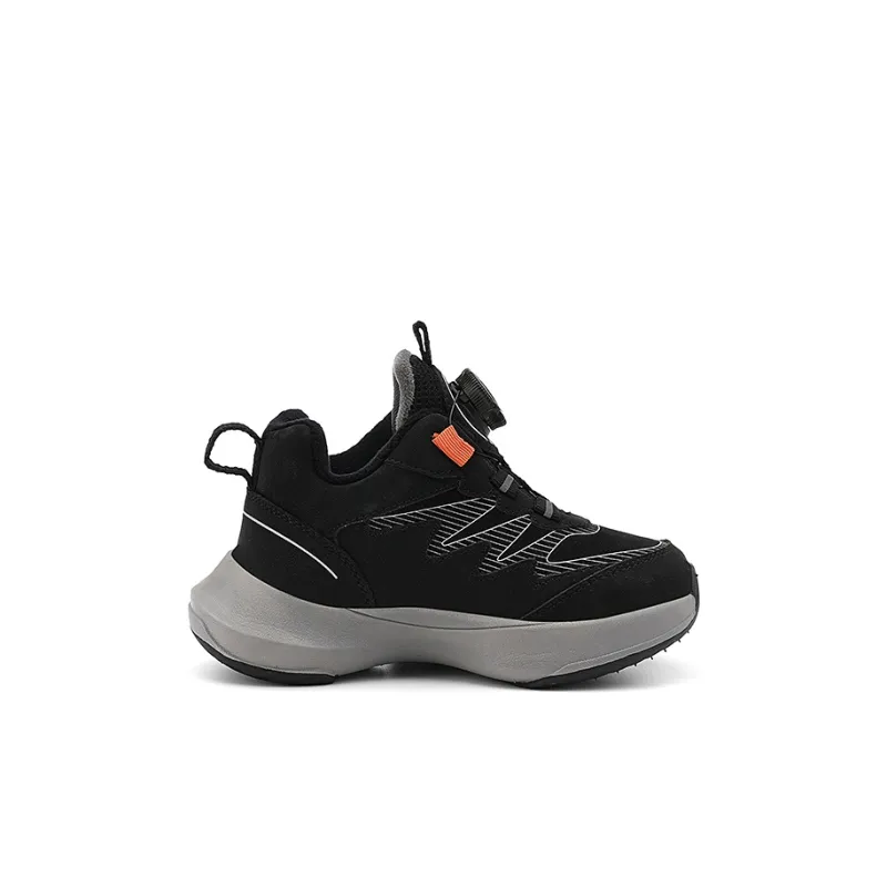 Jeep Slip Resistant Anti Kick Wear Resistant Breathable Kids Lifestyle Shoes Obsidian Black Dark Cloud Gray Kids'-1