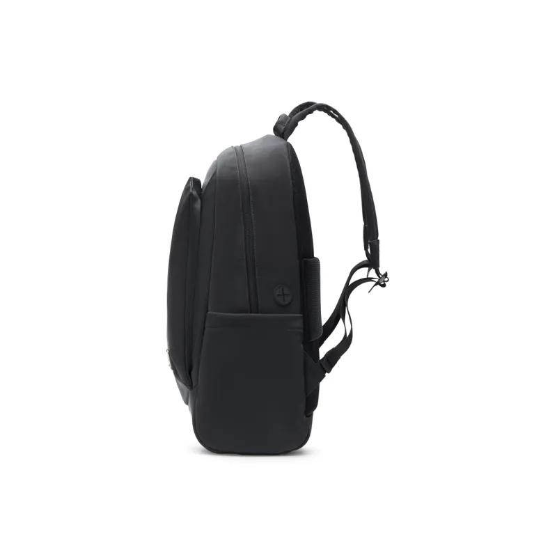 Champion Artificial Leather Backpack Regular Unisex Black/Midnight Blue & Black-2