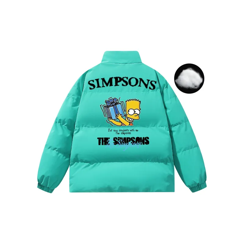 The Simpsons Puffer Jacket Unisex-35
