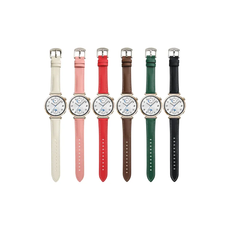 LOVINGCOOL Watch Bands Huawei Compatibility 202mm Cowhide Leather Material-2