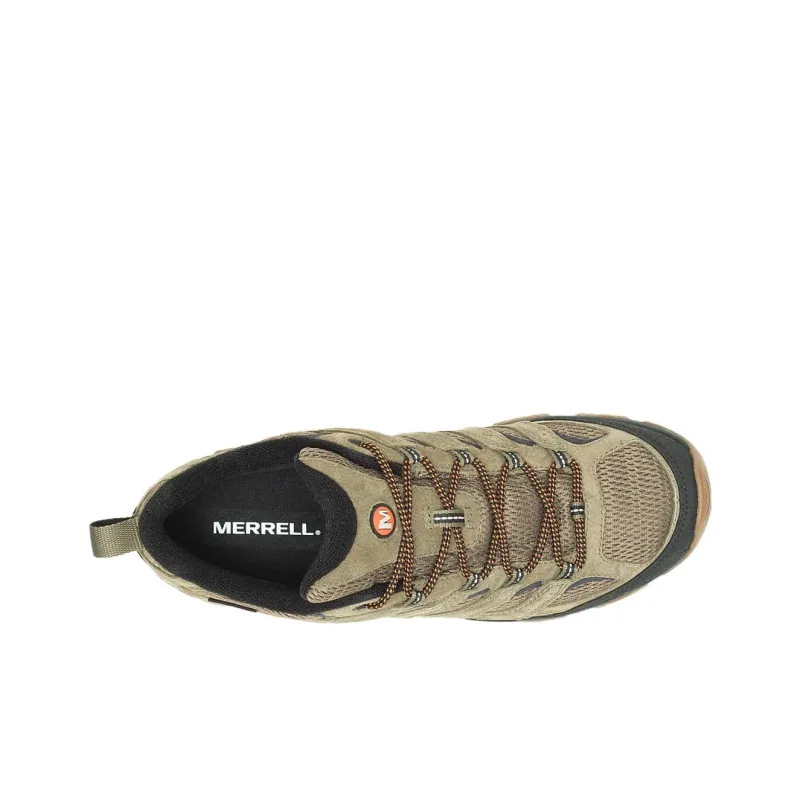 MERRELL MOAB 3 Slip-Resistant Water-Resistant Low-Top Trekking Shoes Men's Olive-2