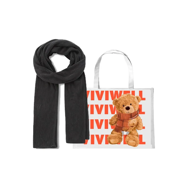 VIVIWELL Knit Scarves Unisex-32