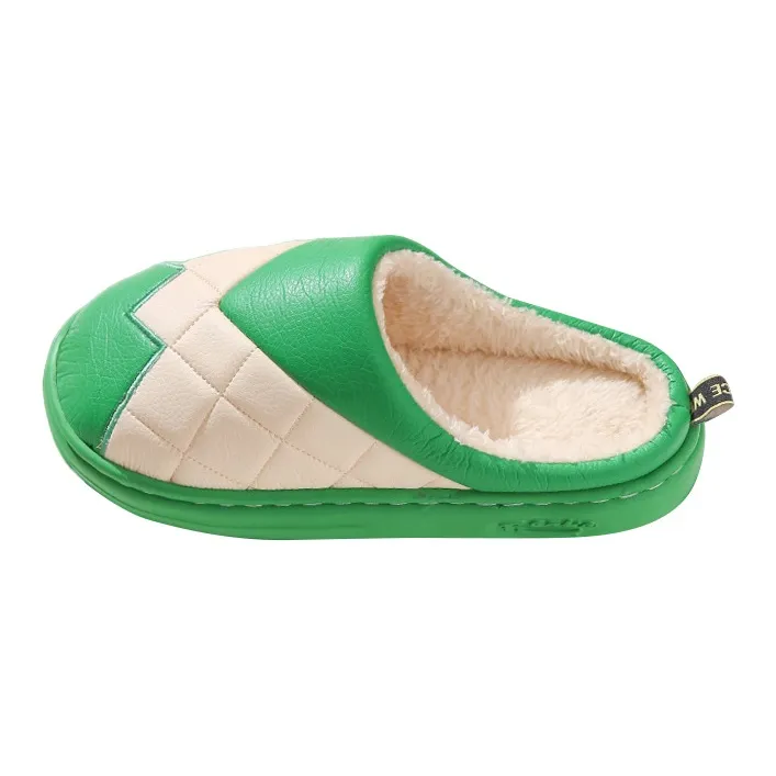 Shangheng Cotton Slipper Shoes For Spring And Fall Winter Home Use Indoor Slip Resistant Warm Fleece-3