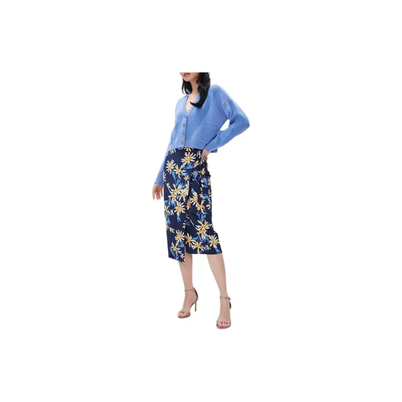 DVF Paulette Cropped Cardigan-4