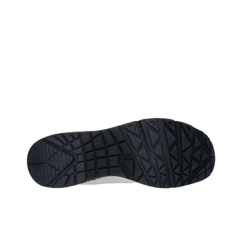 Snoop Dogg x Skechers Uno Slip-Resistant Support Wear-Resistant Low-Top Casual Shoes Men's White-4