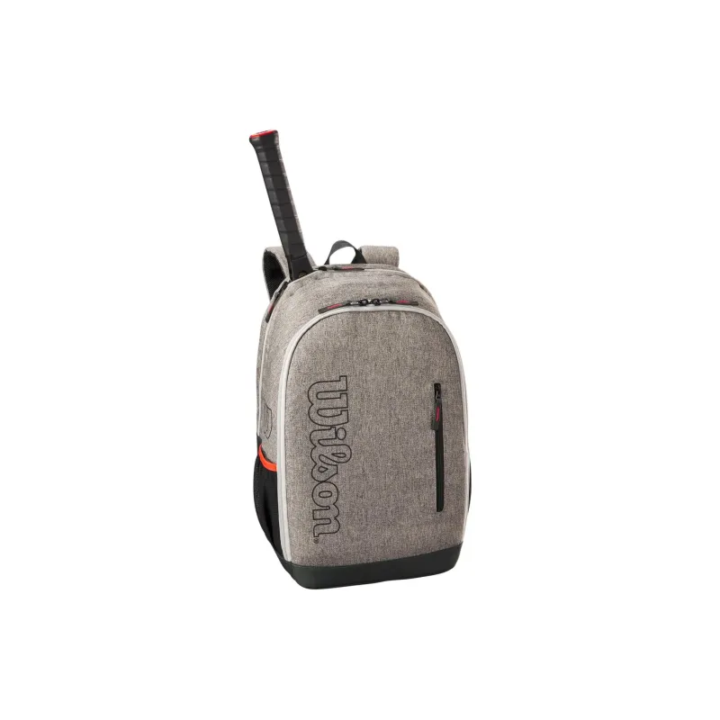 Wilson Polyester Backpack Regular Unisex Gray Brown-1