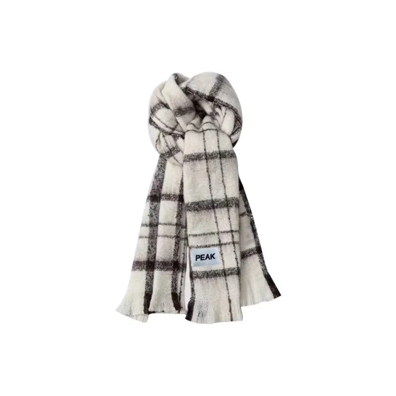 PEAK Cangyun Mohair Knit Scarves Unisex-0