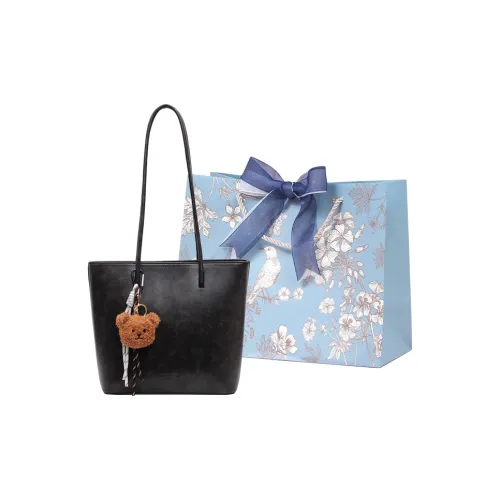 REDOO PU ALM tote Bag Shoulder Bag Women's Black/Brown/Coffee