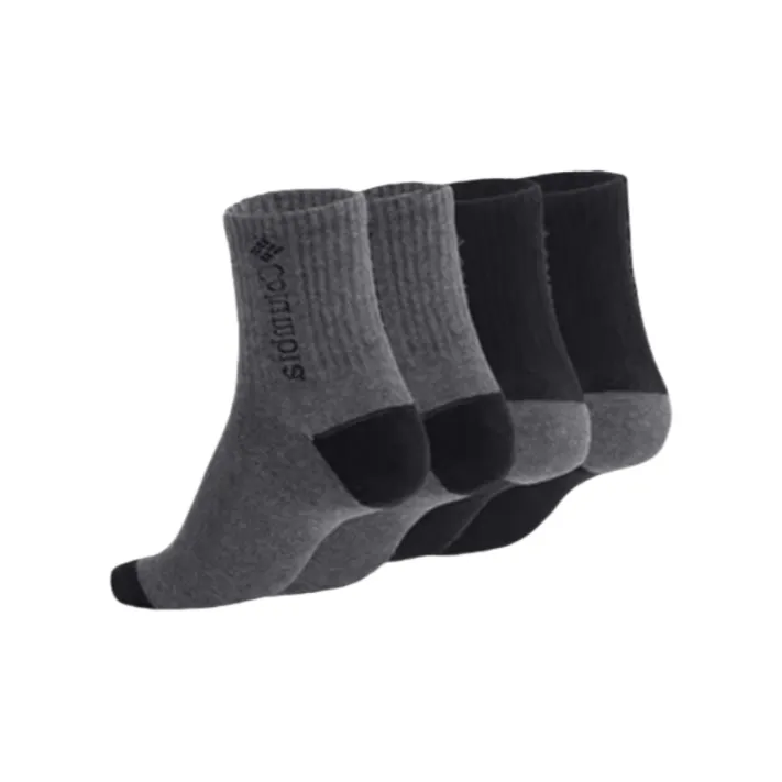 Columbia Mid-Calf Socks Unisex 4 Pack-1