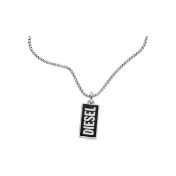 DIESEL Logo-pendant Necklace