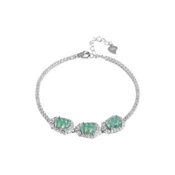 Jade Is Boundless Ice Type Jadeite Bracelets Women's
