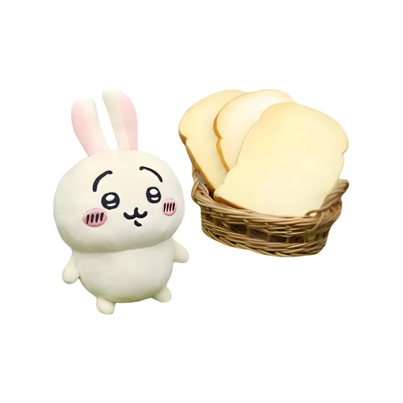 Chiikawa Usagi Round And Plump Dolls Plush Doll 20cm High-1