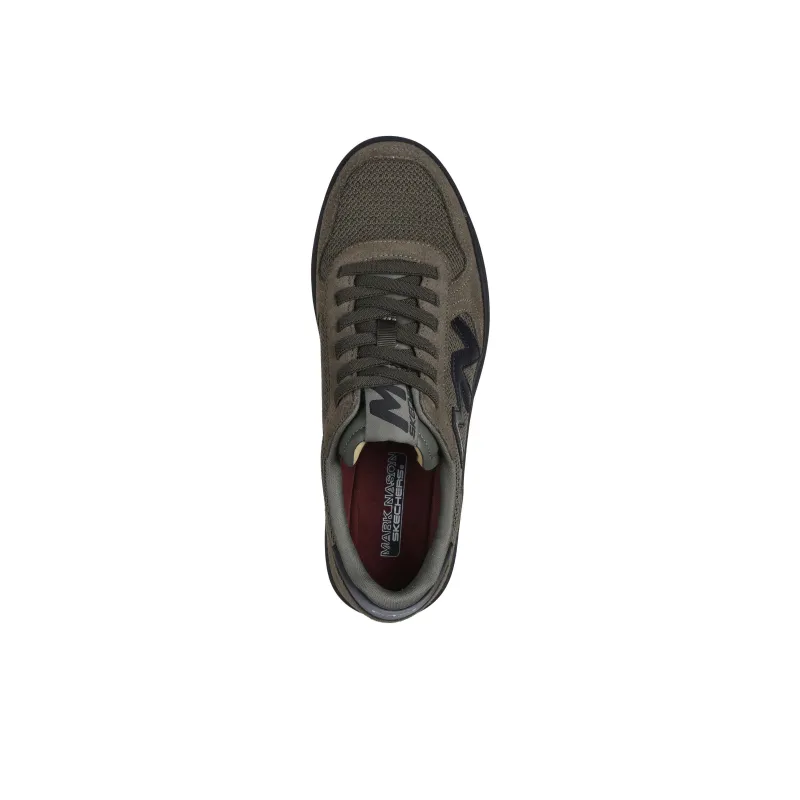 Skechers MARK NASON Wear-resistant And Lightweight Low-Top Casual Shoes Men's Brown-3