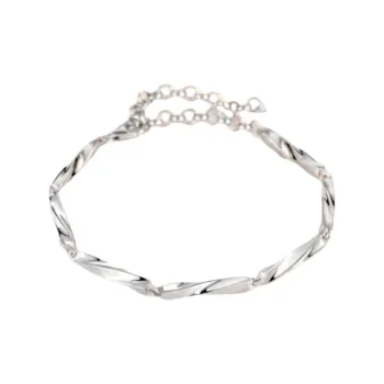 JESCAKOO S925 Silver Bracelets Unisex