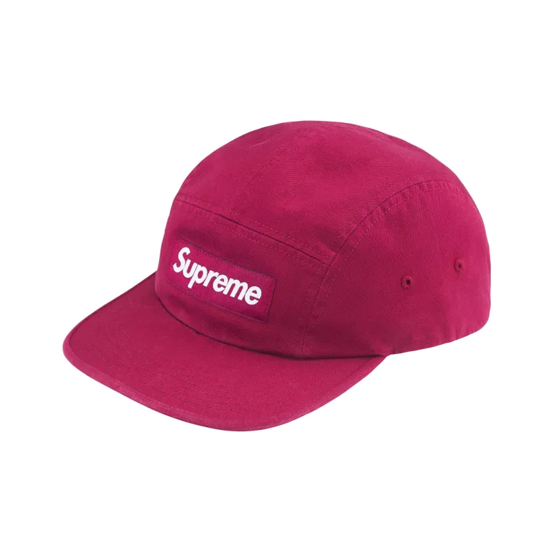 Supreme Washed Chino Twill Camp Cap FW24-15