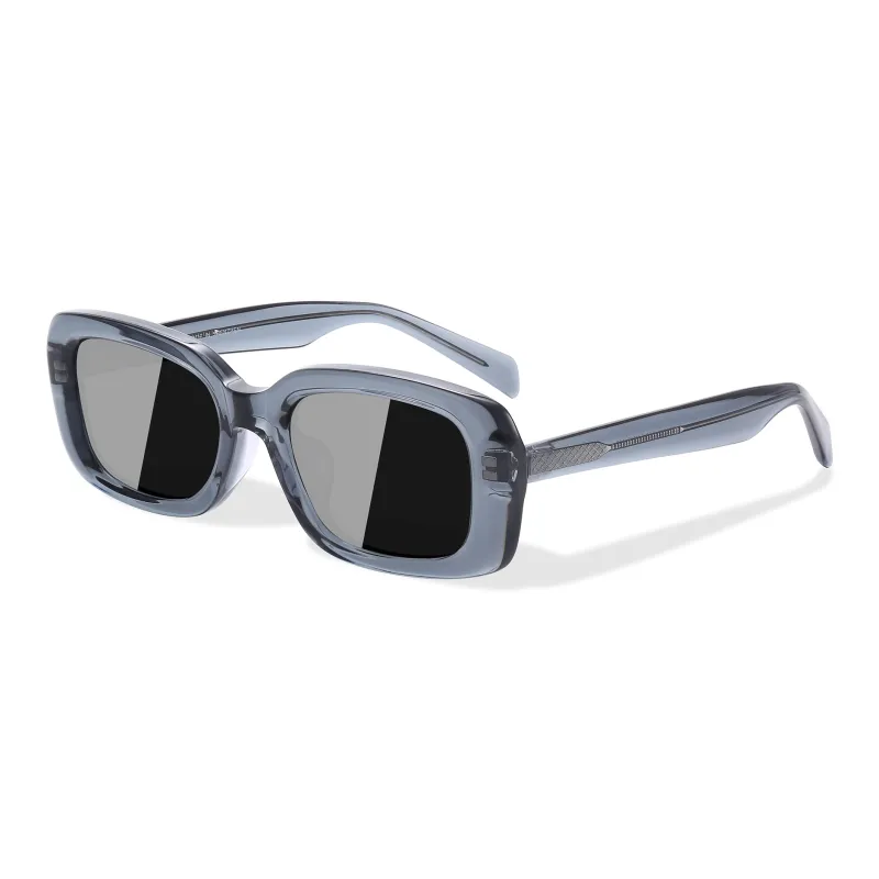 PULAIS Plate Frame Square Sunglasses Unisex Multicolor-0