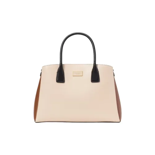 Kate Spade Saffiano Leather Tote Bag Shopping Bag Handbag Women's Ecru