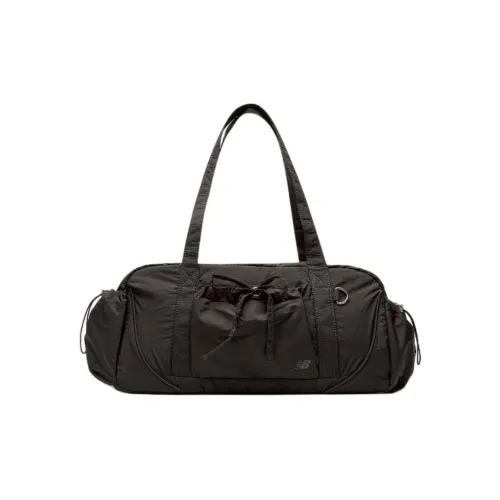 New Balance Nylon Handbag Travel Bag Unisex Dark Brown