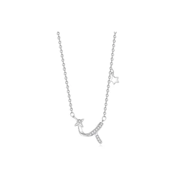 SHEEHHYY S925 Silver Necklaces Women's