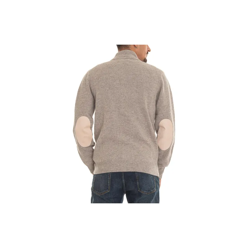 BARBOUR High Neck Button Up Cardigan-3