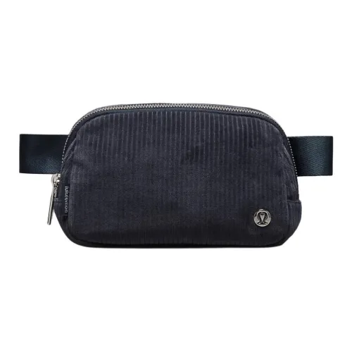 Lululemon Cotton One Shoulder Crossbody Fanny Pack Women's Marine Blue