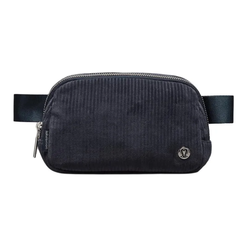 Lululemon Cotton One Shoulder Crossbody Fanny Pack Women's Marine Blue-0