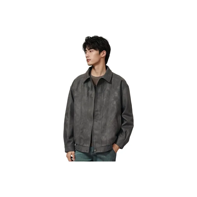 AMBER LIGHT Leather Jacket Unisex-1