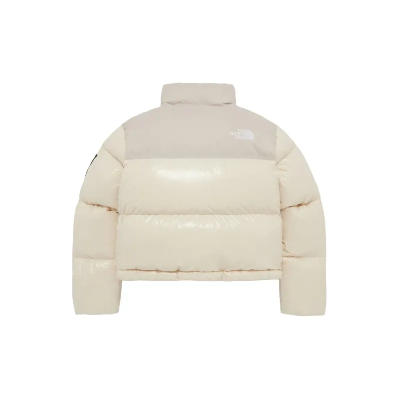 THE NORTH FACE Women's Novelty Nuptse Rds Down Jacket Cream-1