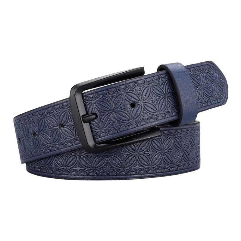 JEANSWEST Pu Leather Belts Men's 3.5cm-2