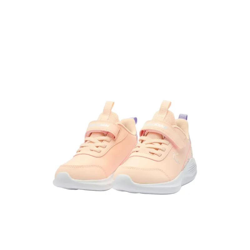 QIAODAN Slip Resistant Cushioning Low Top Kids' Running Shoes Pink Children Aged 3 7 Years Old-2