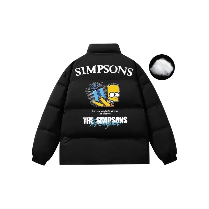 The Simpsons Puffer Jacket Unisex-1