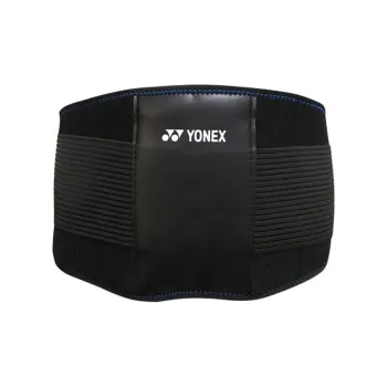 YONEX Back Support Braces Fitness Breathable Protective Compression Black Elastane Polyester Unisex