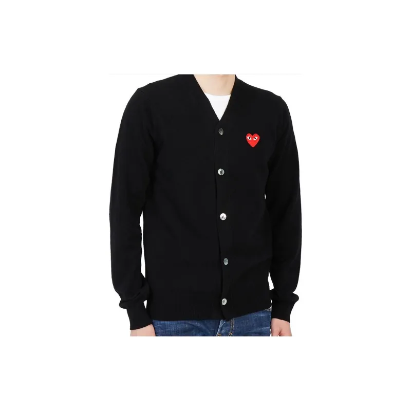 CDG Play Knitwear Men Black-2