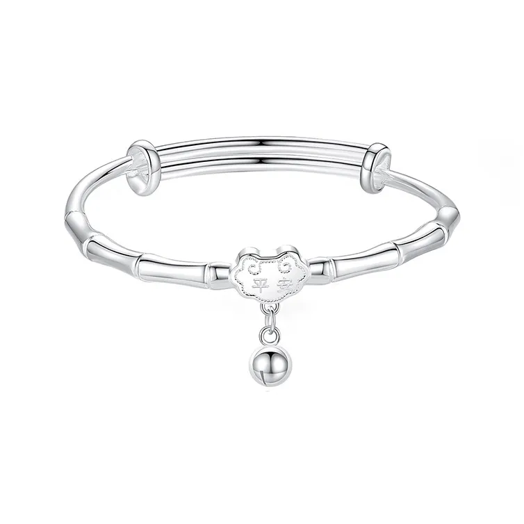 Danfu 999 Fine Silver Sterling Silver Bracelets Women's-0
