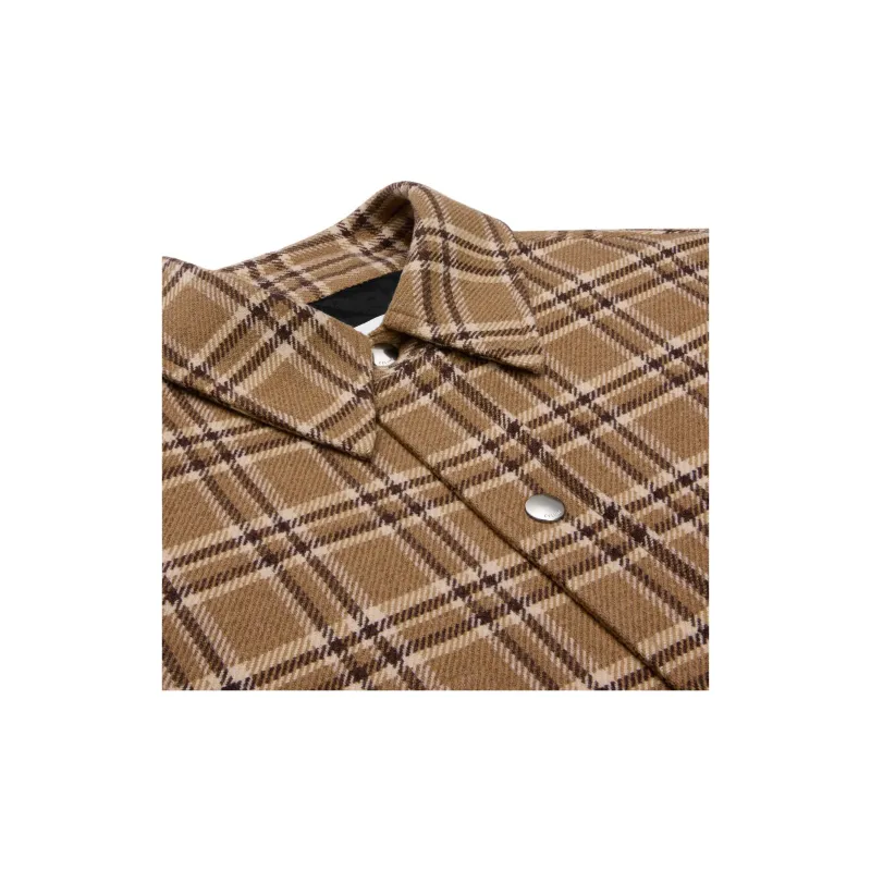 CELINE Overshirt In Checked Wool-6