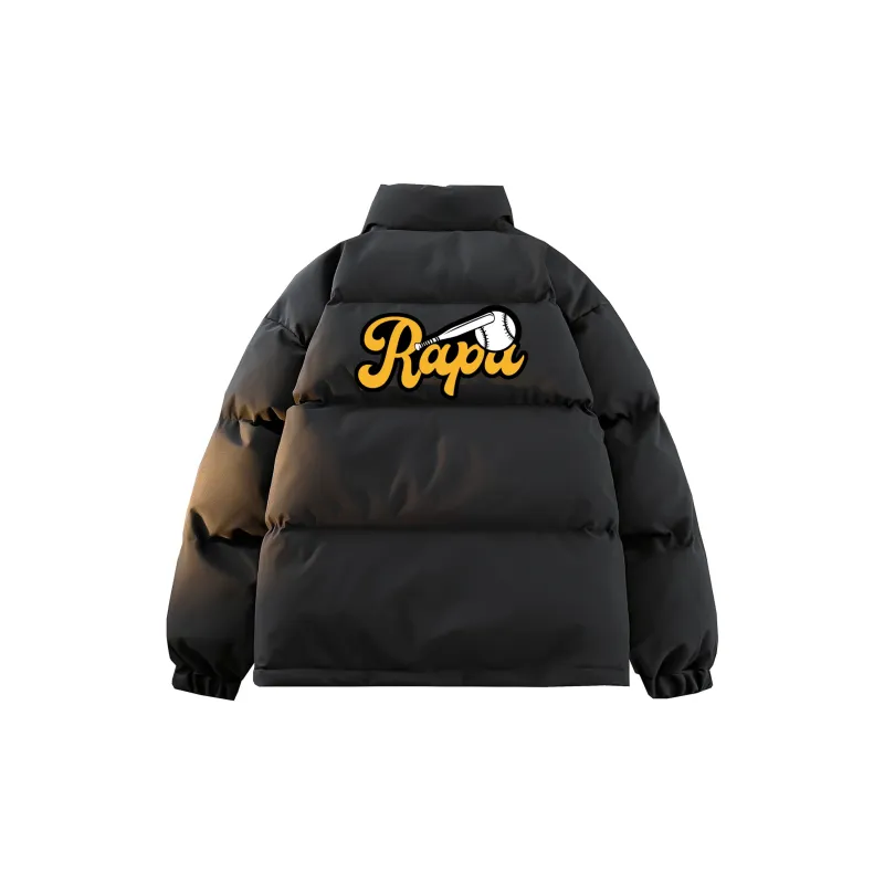 RAP PANDA Puffer Jackets Unisex-1