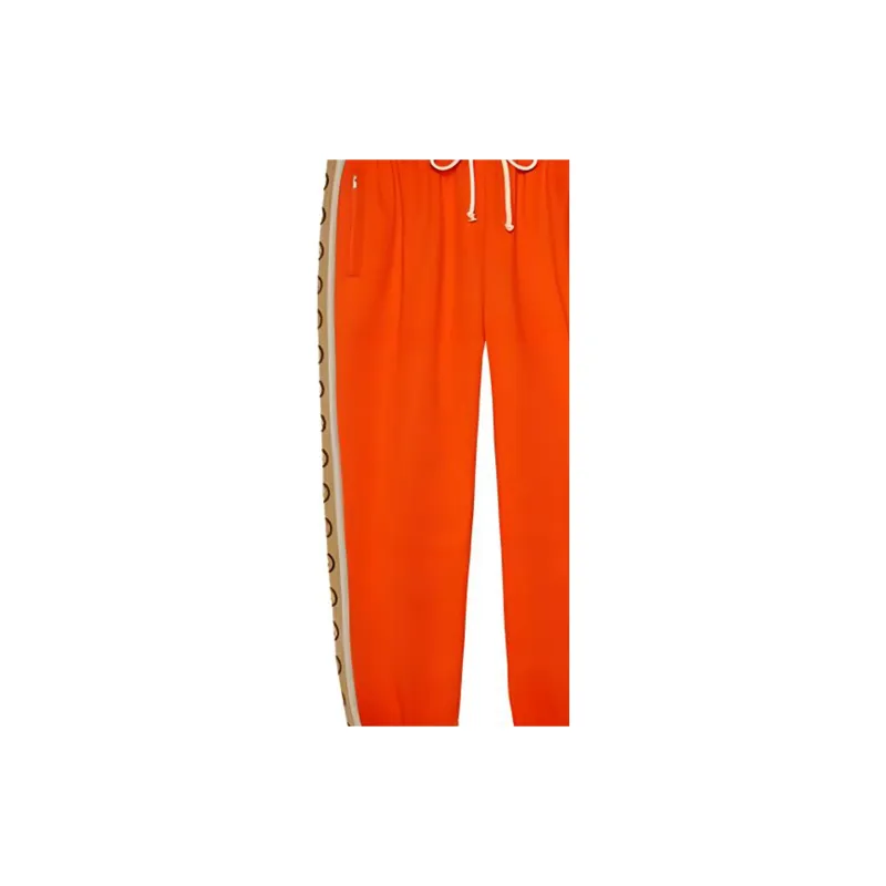 GUCCI Sports Pants Men's Orange-4