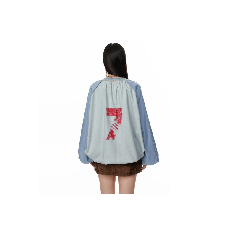 JIKOO Sweatshirts Women's Blue-2