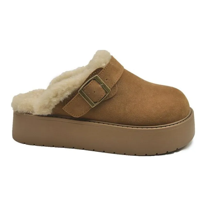 Yamada Hyakuju Home Slippers Khaki Light Brown-6