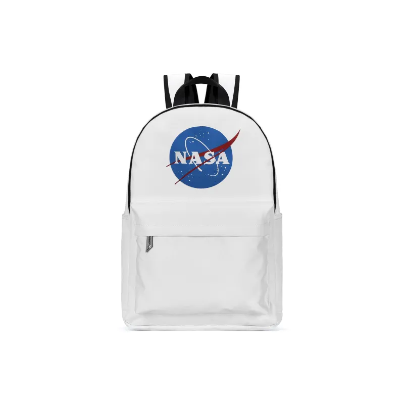 TURN UP X NASA Collaboration Nylon Computer Backpack Regular Unisex Ecru-13