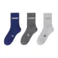[Thermal Terry, Thermal Temperature Lock]Navy Blue+Dark Gray+Light Gray