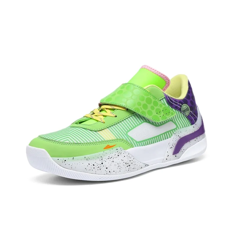 Kuding Cushioned Slip-Resistant Abrasion-Resistant Low-Top Basketball Shoes Unisex-9