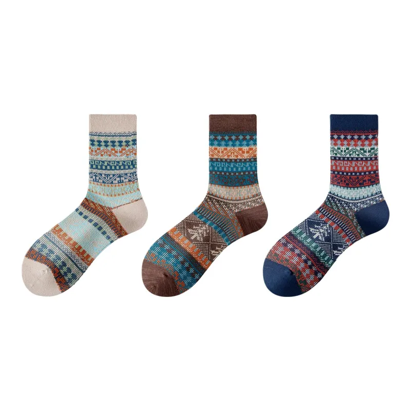 ZEROIN Mid Calf Socks Men's Combo Set-5