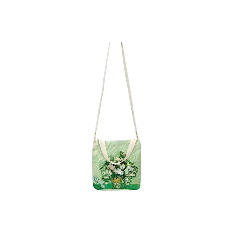 AOSONG Canvas Canvas Bag Handbags Regular Unisex Green-6