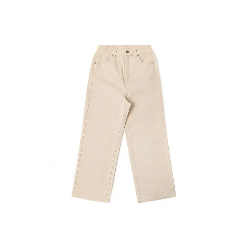Dickies Casual Pants Women's Light Sandy Gray-1