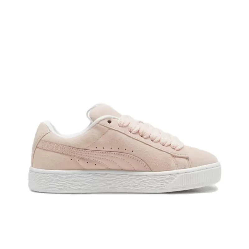 PUMA Suede XL Anti Slip Wear Resistant Low Top Skateboard Shoes Unisex Pink-1